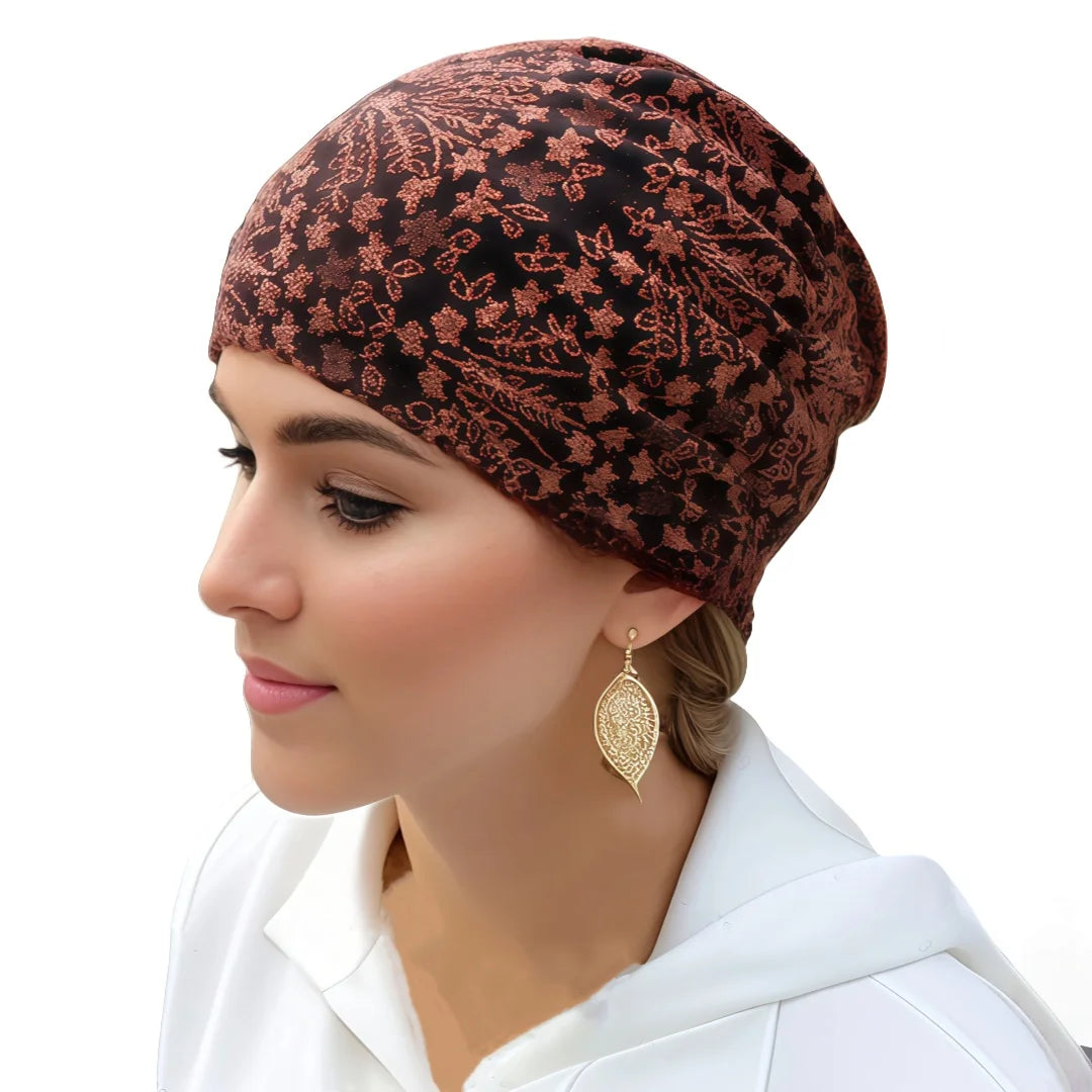 Fashion Hijabs for Women Muslim Soft Head Headwear India Hat Turban Wrap Eid Headscarf Hijab Bonnet