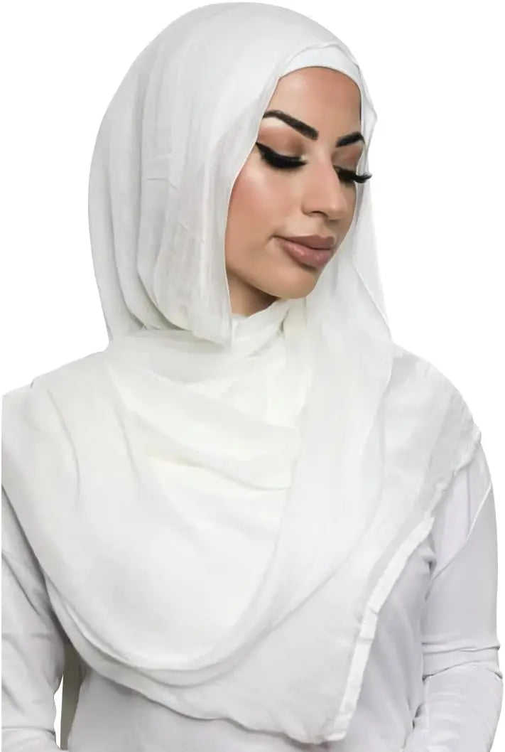 Voile Femme Musulmane Kebaya Women's Hijab Viscose Hijab for Women Muslim Cotton Hijab Fashion Hijab Scarf