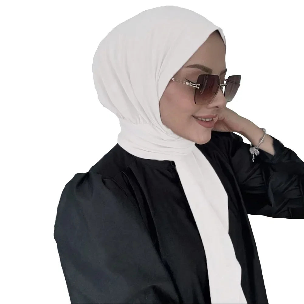 Instant Jersey Hijab Undercap Hijabs for Woman Muslim Women Hijab Cap Full Cover Head Wraps Islam Headscarf Femme Turbante Mujer