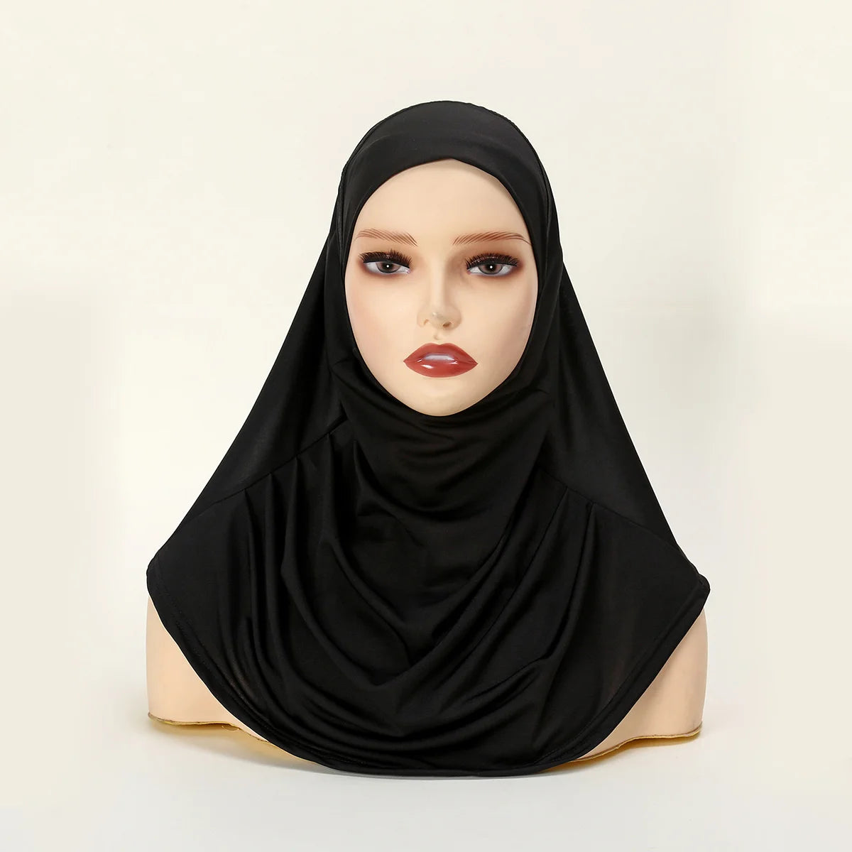 Islamic Modal Black Hijab Abaya Hijabs For Woman Abayas Jersey Hijab Scarf Muslim Dress Women Turbans Turban Instant Head Wrap