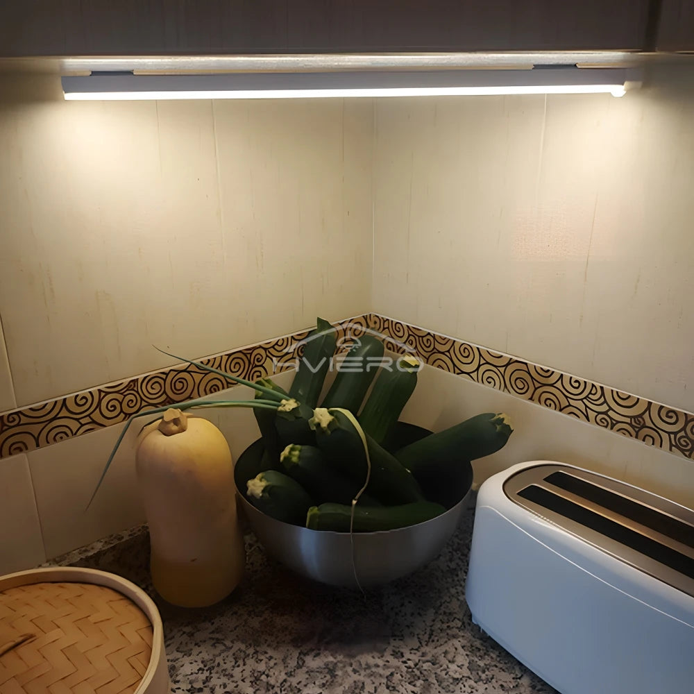 Motion Sensor Night Lights Wireless LED Lamp USB Rechargeable Magnetic For Wardrobe Room Closet Kitchen Aisle Tube Detector Bulb