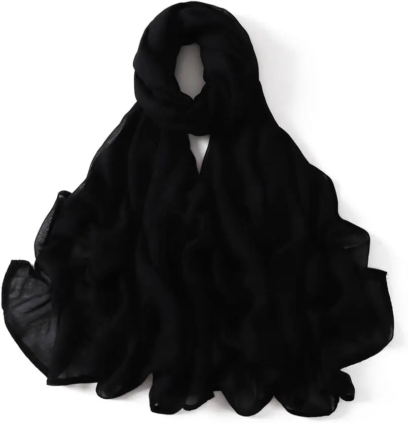 Voile Femme Musulmane Kebaya Women's Hijab Viscose Hijab for Women Muslim Cotton Hijab Fashion Hijab Scarf