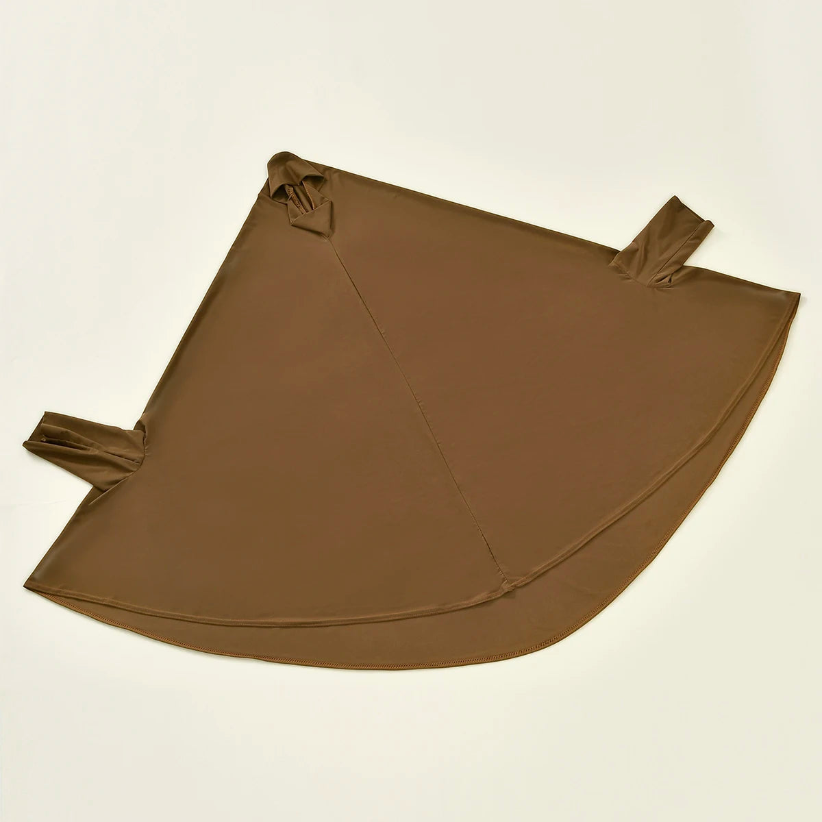 Muslim Abayas with Sleeve Women Hijab Long Shawl Full Cover Solid Color Prayer Clothing Premium Cotton Hemp Plain Hijabs