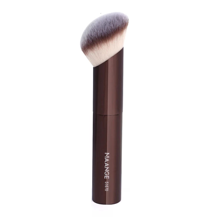 MAANGE Makeup Brushes Double Head Foundation Powder Concealer Blusher Bronzer Makeup Brush Soft Fiber Hair Cosmetic Beauty Tools