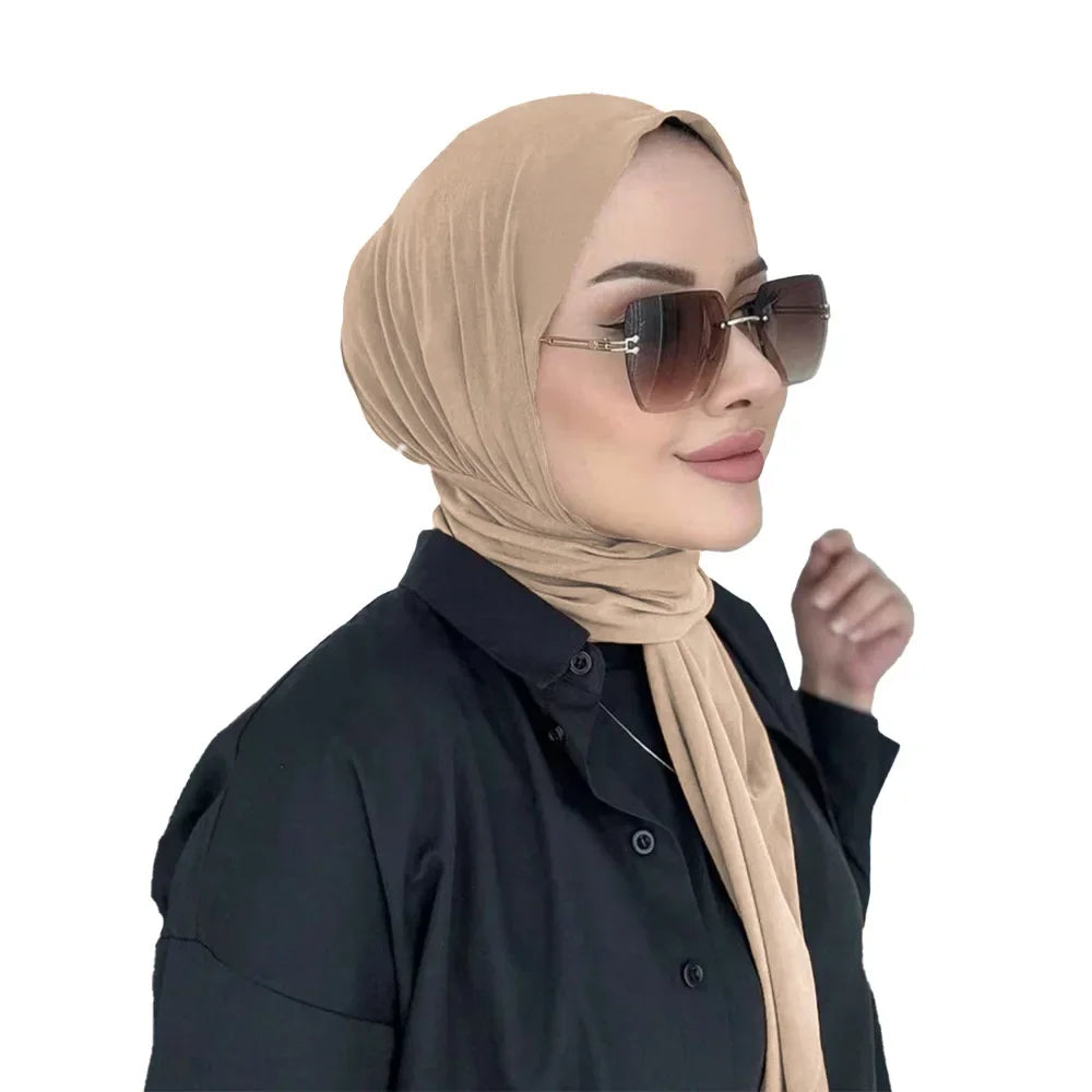 Instant Jersey Hijab Undercap Hijabs for Woman Muslim Women Hijab Cap Full Cover Head Wraps Islam Headscarf Femme Turbante Mujer