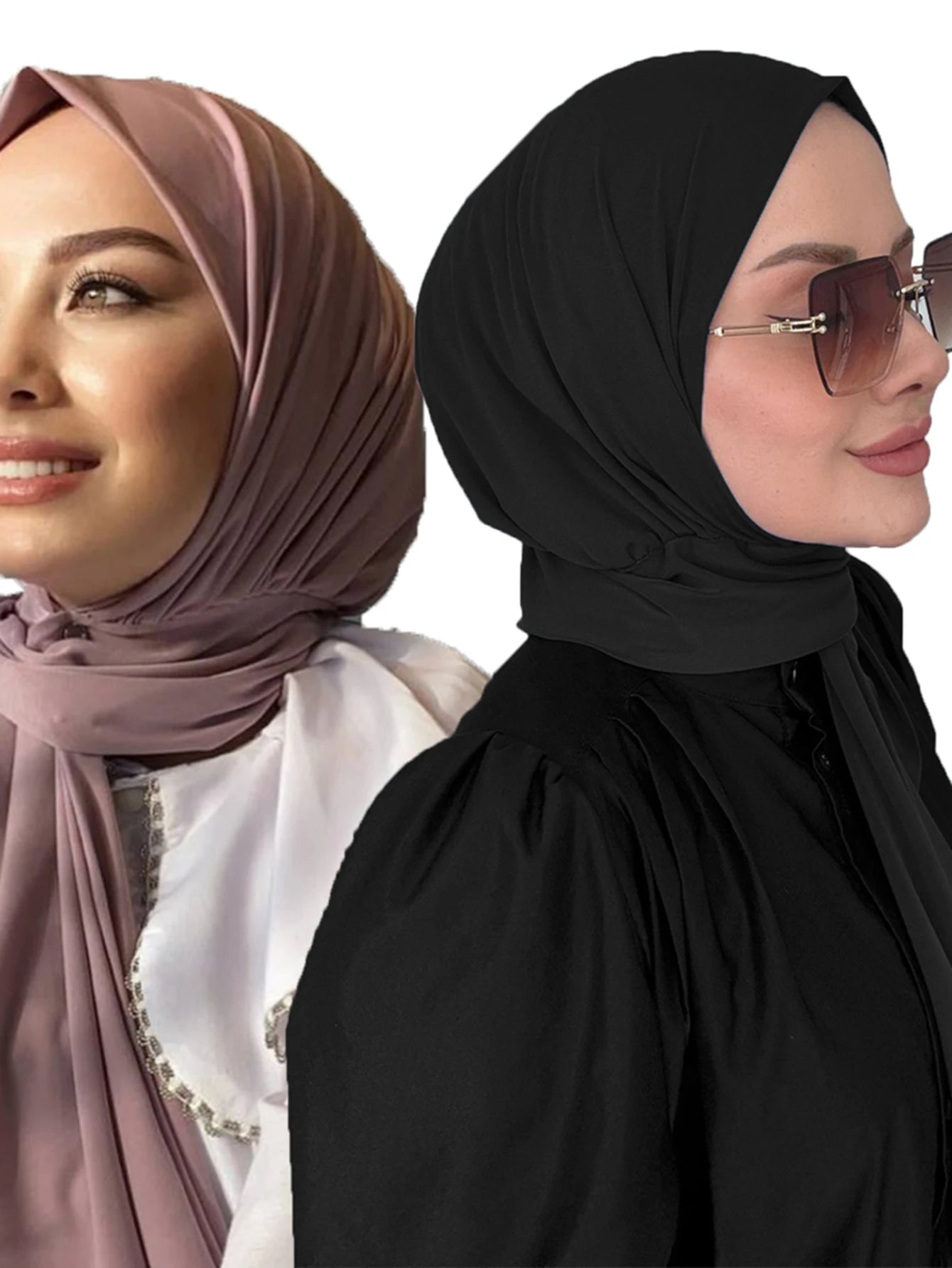 Instant Hijab with Button Ready to Wear Muslim Women Scarf Full Cover Head Wraps Islam Turban Caps Turbante Mujer