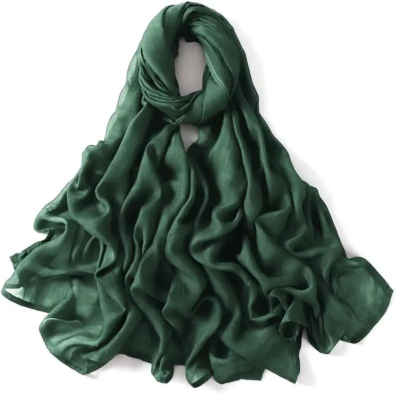 Voile Femme Musulmane Kebaya Women's Hijab Viscose Hijab for Women Muslim Cotton Hijab Fashion Hijab Scarf